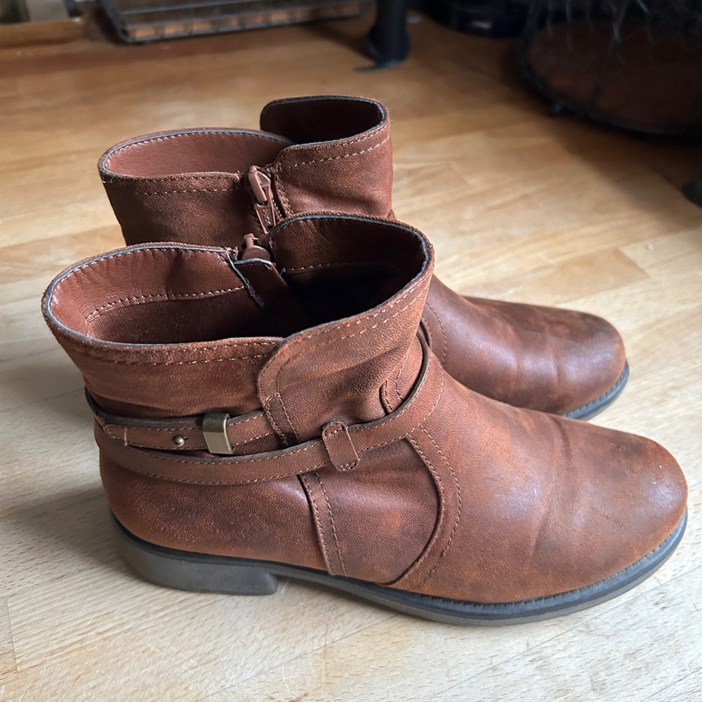 Wear Ever Brown Ankle Boots